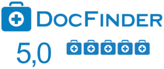 Höchste DOCFINDER Bewertung für Dr. Achim